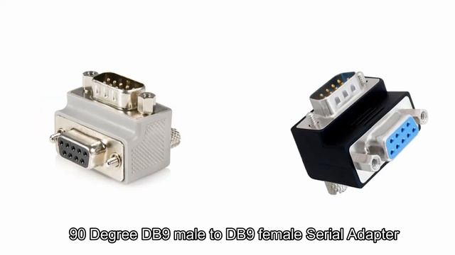 Starte 90 degree Serial DB9 to DB9 RS232 adapter for serial printers, modems, POS devices смотреть онлайн