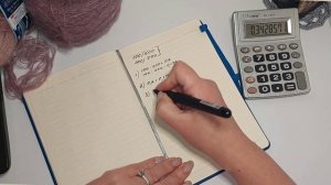 Как рассчитать метраж пряжи в несколько сложений?