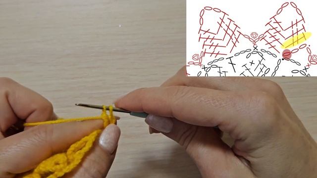 МК Снежинка крючком №3. Подробный разбор схемы снежинки 10см. Новогоднее елочное украшение. смотреть онлайн