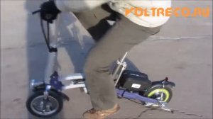 Электровелосипед Shrinker тест драйв Зимой