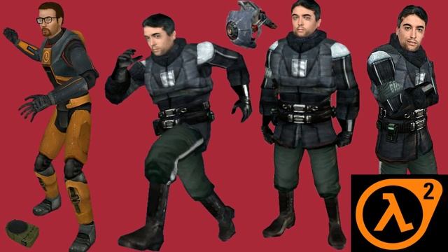 HL2 Barney and Freeman (Hidden Sound Scene)
