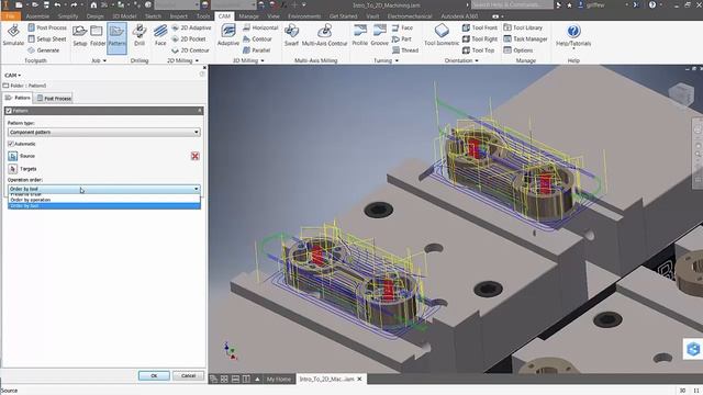 Inventor HSM QUICK TIP: Component Pattern смотреть онлайн
