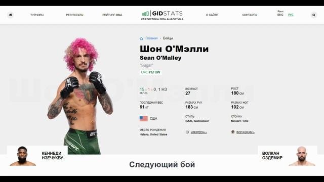 Пётр Ян vs Шон О'Мэлли прогноз на бой / UFC 280 / У Яна больше нет чемпионского запала?