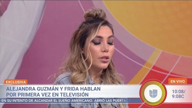 Alejandra Guzmán y Frida Sofía hablan por primera vez en televisión tras su distanciamiento