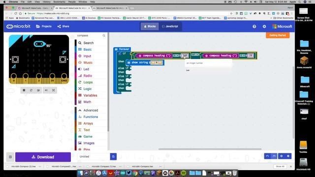 How To Code Micro:bits To Make A Compass