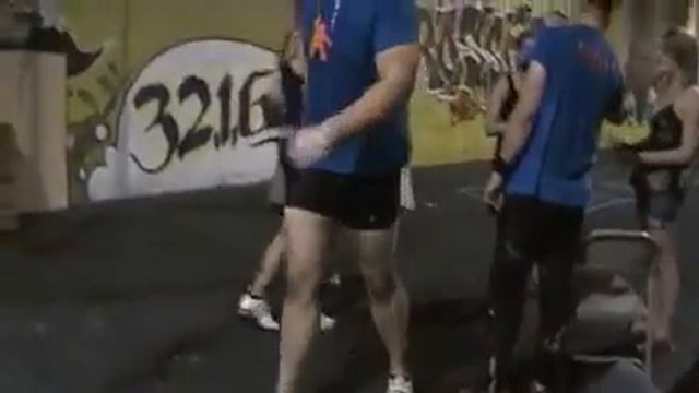 108 KG (237 LBS) Kettlebell Clean with the Orange Kettlebell Club
