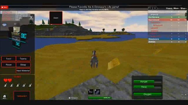 A dinosaurs life Contest [Velociraptor Herd] смотреть онлайн