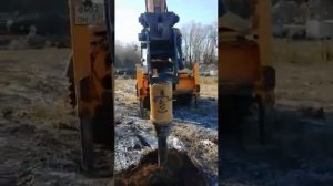 Гидробур на jcb 3cx