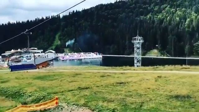 Буковель 14-ый подьемник. Клуб voda. Озеро Молодости смотреть онлайн