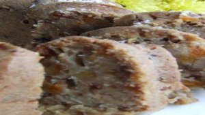 Овсяный кекс Паркин с курагой и имбирем