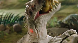 FIGURAS JURASSIC WORLD DE MATTEL - INDOMINUS REX DINO-DESTRUCTOR & BABY BLUE DINO VELOCIRAPTOR