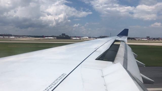 Delta Air Lines, A330-300, landing in Atlanta (HD) смотреть онлайн