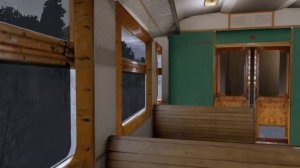 В салоне Эр2-438 Trainz Ночная версия
