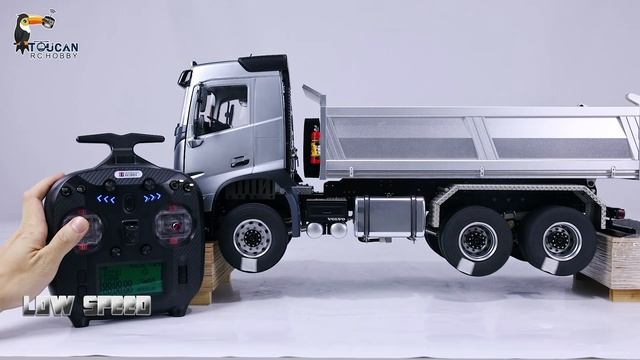 Double E 1/14 Hydraulic RC Dump Truck 6x6 FMX Remote Control Dumper Cars смотреть онлайн