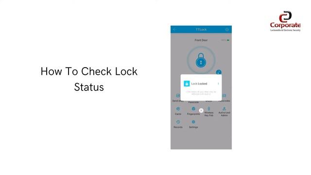 TTLock - How To Check Smart Lock Status | Corporate Locksmiths смотреть онлайн
