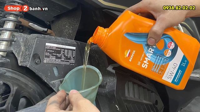 Nhớt Repsol Smarter Scooter 5W-40 cho xe tay ga có tốt không?