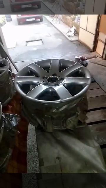 BMW style 44 OEM wheels paintjob смотреть онлайн