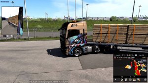 Euro Truck Simulator 2. Выпиваю в рейсе, везу доски из Питера в Швецию