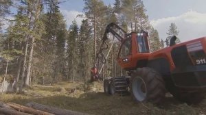 лесная техника - Харвестер Komatsu - Harvester Komatsu #4