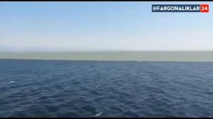 ollohni mo‘jizasi ikki dengiz bir biriga qoshilmaydi