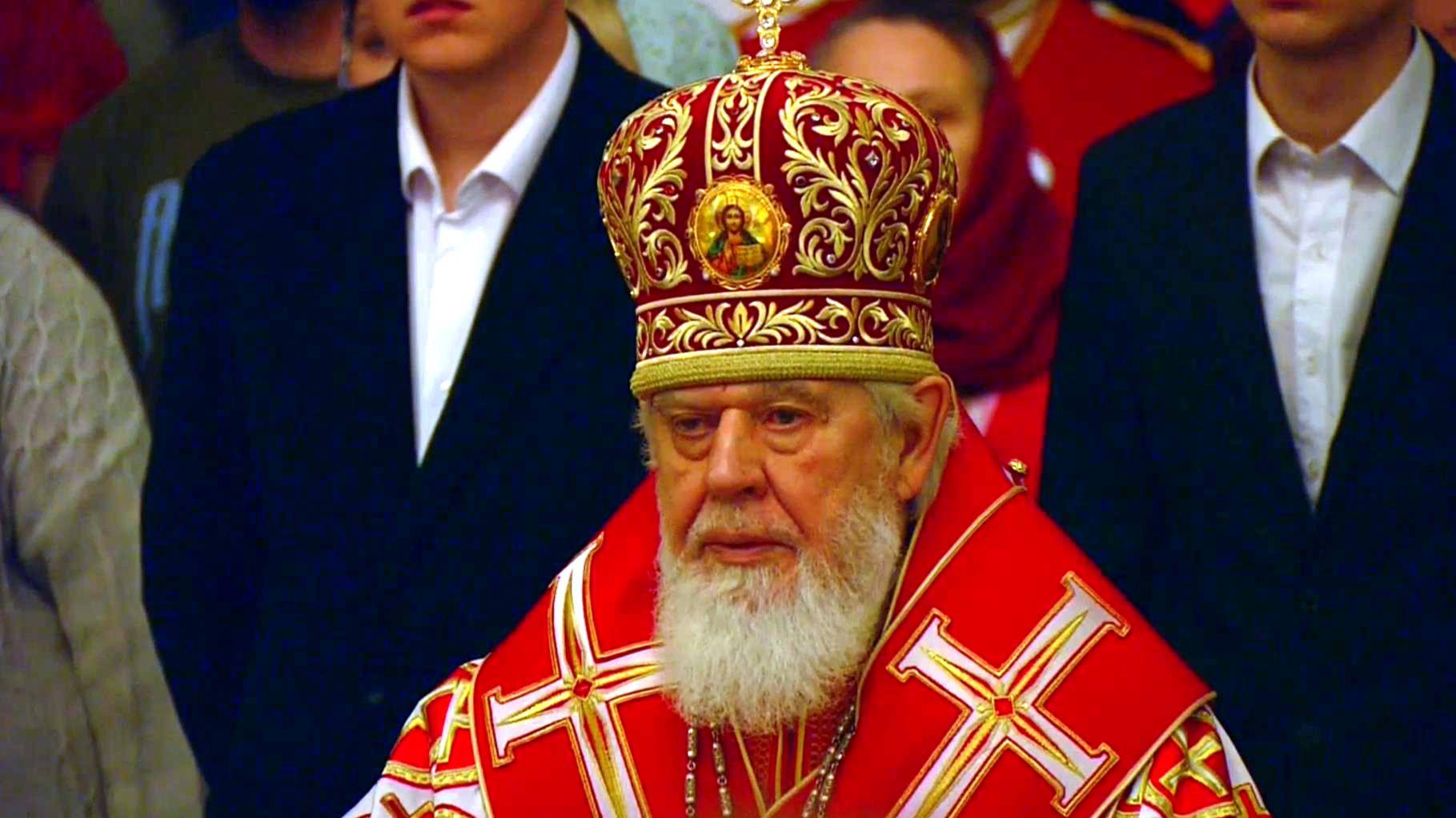Самара. 20.04.2025г. Пасхальное богослужение в Софийском соборе.