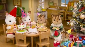 Sylvanian Families Большой дом со светом Новый Год