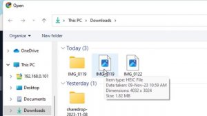 How to convert HEIC to JPG on Windows 11