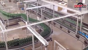 Линия транспортировки бутылок