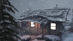 5 ЧАСОВ ЗВУКОВ ВЕТРА для СНА в Иркутской деревне - Завывание снежной бури, вьюги