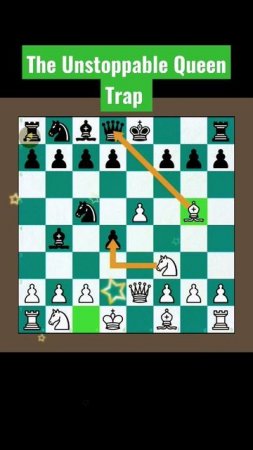 The Unstoppable Queen Trap By Bobby Fischer: #chess#chessgame#chessrush #shorts