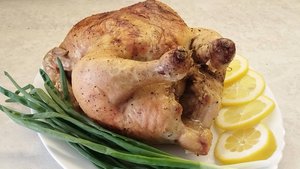 Рецепт курицы, запечённой на соли в духовке целиком. Ужин аристократа.
