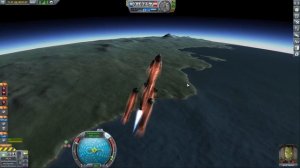 Первый выход на орбиту в KSP. Дальше на Муну!