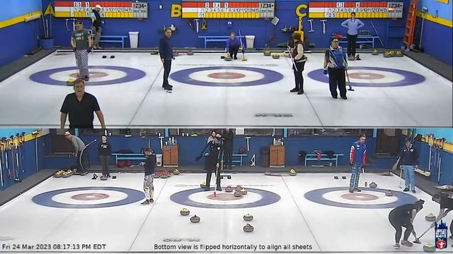 Fri, Mar 24, 2023, 6:45 PM - Big Apple Bonspiel 2023 - A/B Events