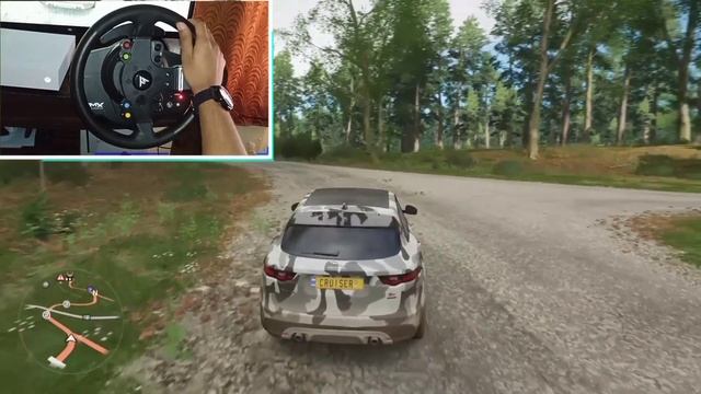 Jaguar F-PACE - Forza Horizon 4 | Thrustmaster TMX Gameplay смотреть онлайн