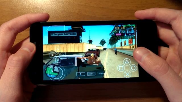 Google Nexus 5X - GTA Vice City Stories - PPSSPP v1.1.1 - Gameplay / Test