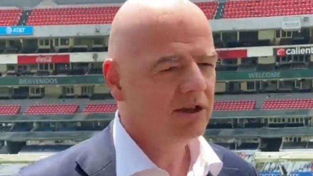 🔴 PRESIDENTE DE LA FIFA DIJO QUE EL ESTADIO AZTECA DE MÉXICO ERA EL "VATICANO DEL FÚTBOL" смотреть онлайн