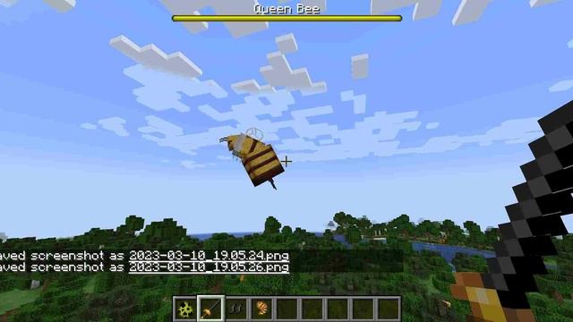 Скачать мод Queen Bee [1.19.2] [1.18.2] [1.16.5] - все о пчелах