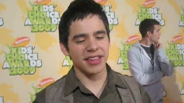 KIDS CHOICE: David Archuleta Picks AMERICAN IDOL 09 Faves!