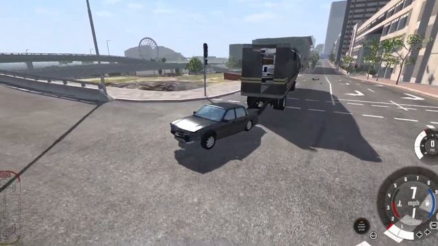 BeamNG drive Can Vtec Tow 90,000 pounds смотреть онлайн
