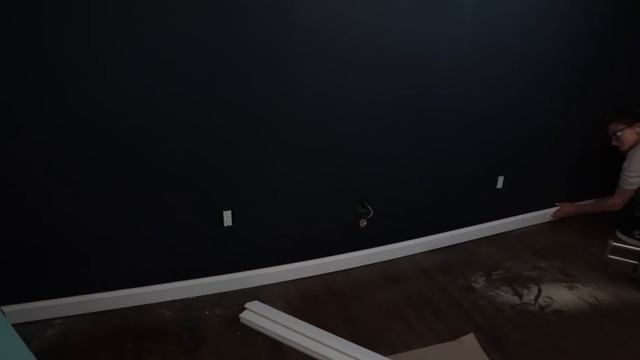 IS THIS THE EASIEST WOOD ACCENT WALL EVER!?