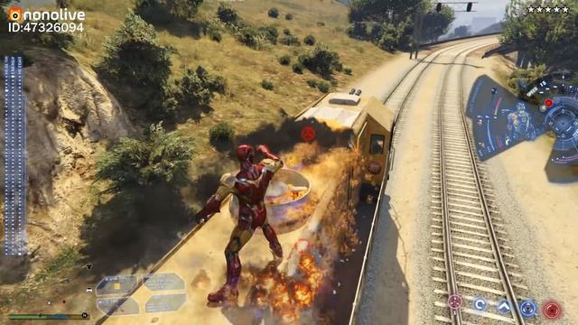 GTA 5 Mod - Người Sắt Iron Man Endgame Náo Loạn Thế Giới GTA V Bản Mod Mới Nhất