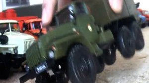 Коллекция УРАЛов от Автоистории, AVD Models, DeAgostini, Элекон обзор 1:43