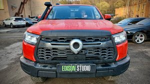 Замена линз Great Wall Poer - установка 4-х Bi Led модулей