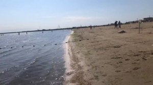 Морской отдых на побережье Каспия.