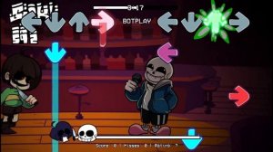 Manual Blast but it's Sans and Chara (Cover) | Friday Night Funkin'