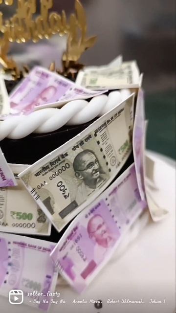 Money Theme Customized Birthday Cake | #shorts #sellerfactg смотреть онлайн