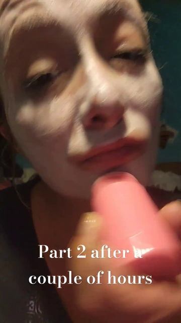 trying the o'cheal peach face mask #facialmasks #temu #viral