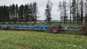 Вспашка целины трактором "Амкодор-5300"с дизелем Д262s2