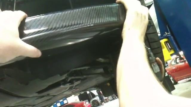 Agency Power Carbon Fiber Splitter Install BMW 135I смотреть онлайн