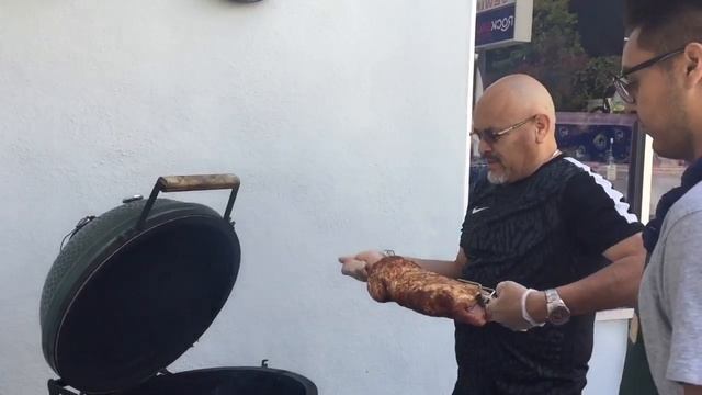 XL Pork Loin Cooked on the JoeTisserie